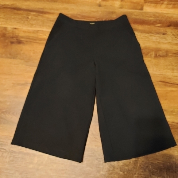 Forever 21 black wide leg capri size w29 - Picture 7 of 13